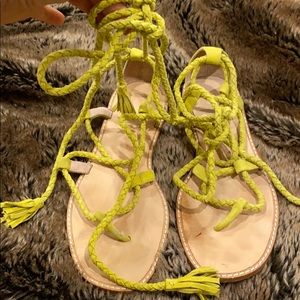 Joie Greek suede sandals